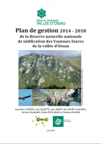 Couverture du plan de gestion 2014-2018 de la Réserve Naturelle Nationale de la vallée d'Ossau